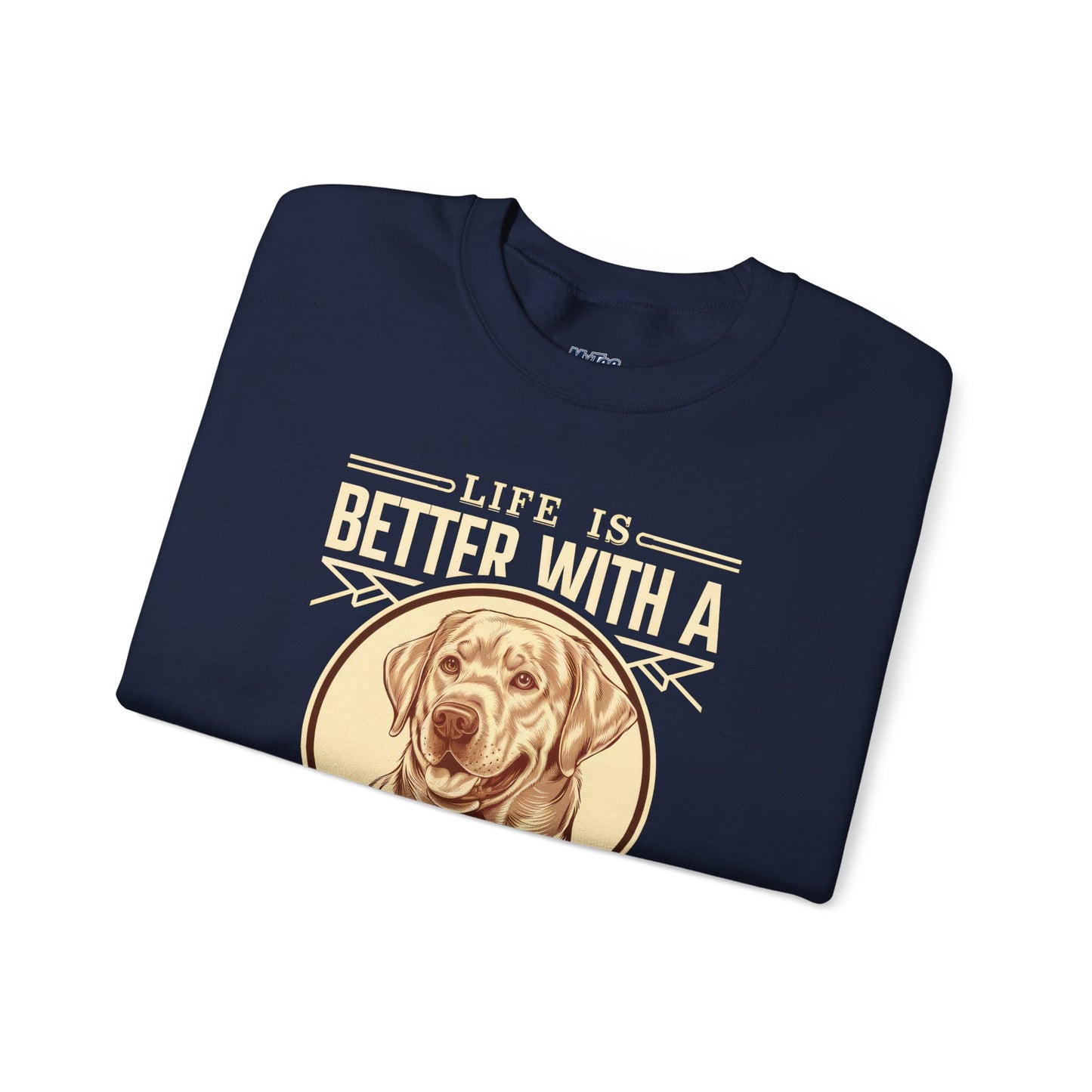 Life Is Better With A Labrador Crewneck Unisex Sweatshirt