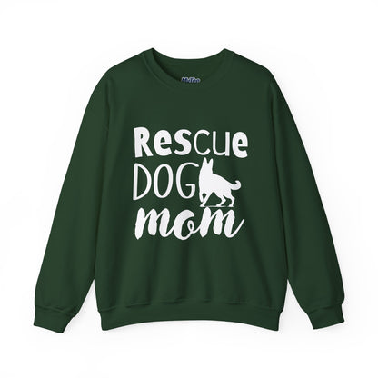 'Rescue Dog Mom' - Sweatshirt