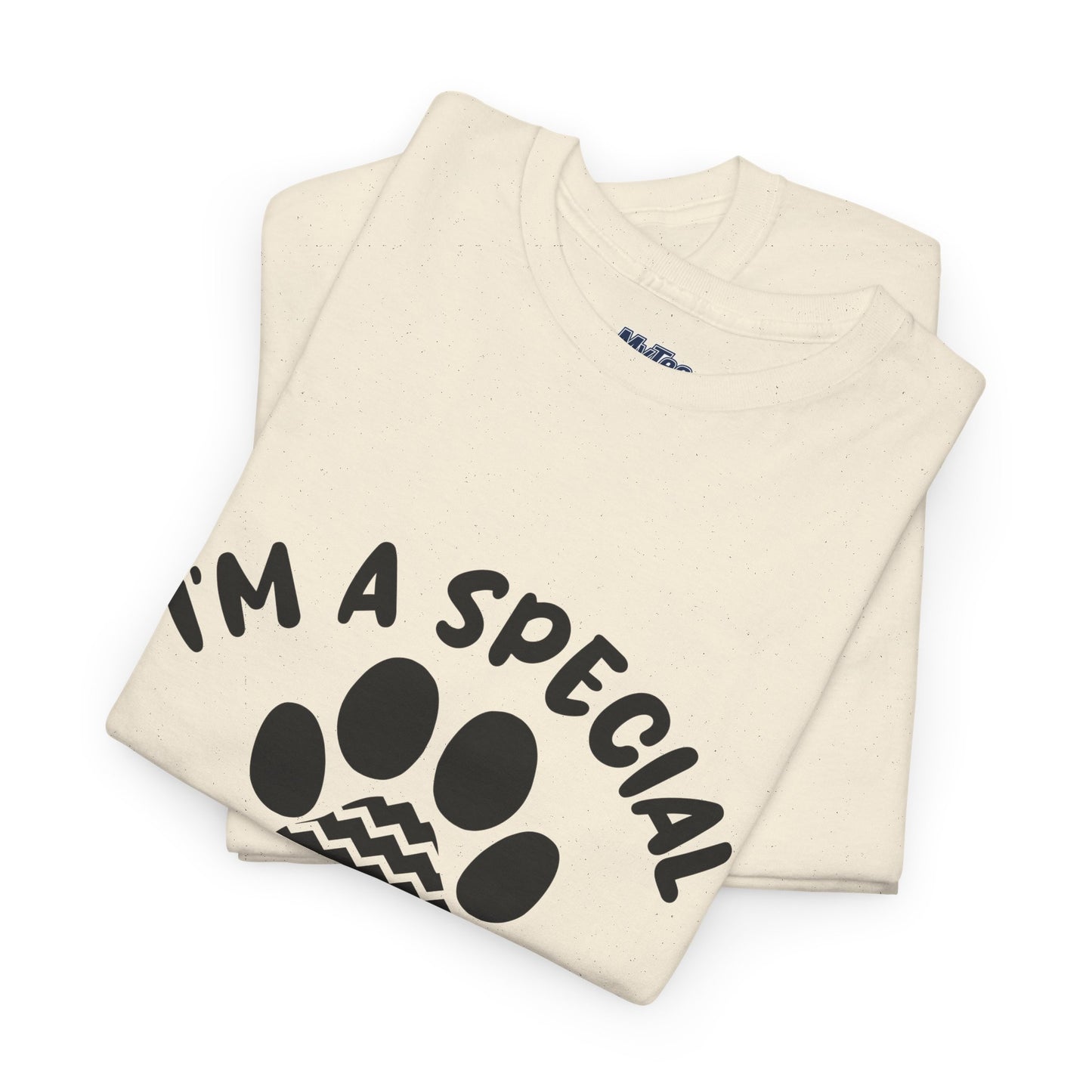 I'M A SPECIAL, DOG KIND OF SPECIAL Casual PAW Cotton T-shirt