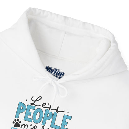 Less People More Dogs Unisex Hoodie, Gifts For Pet Owners