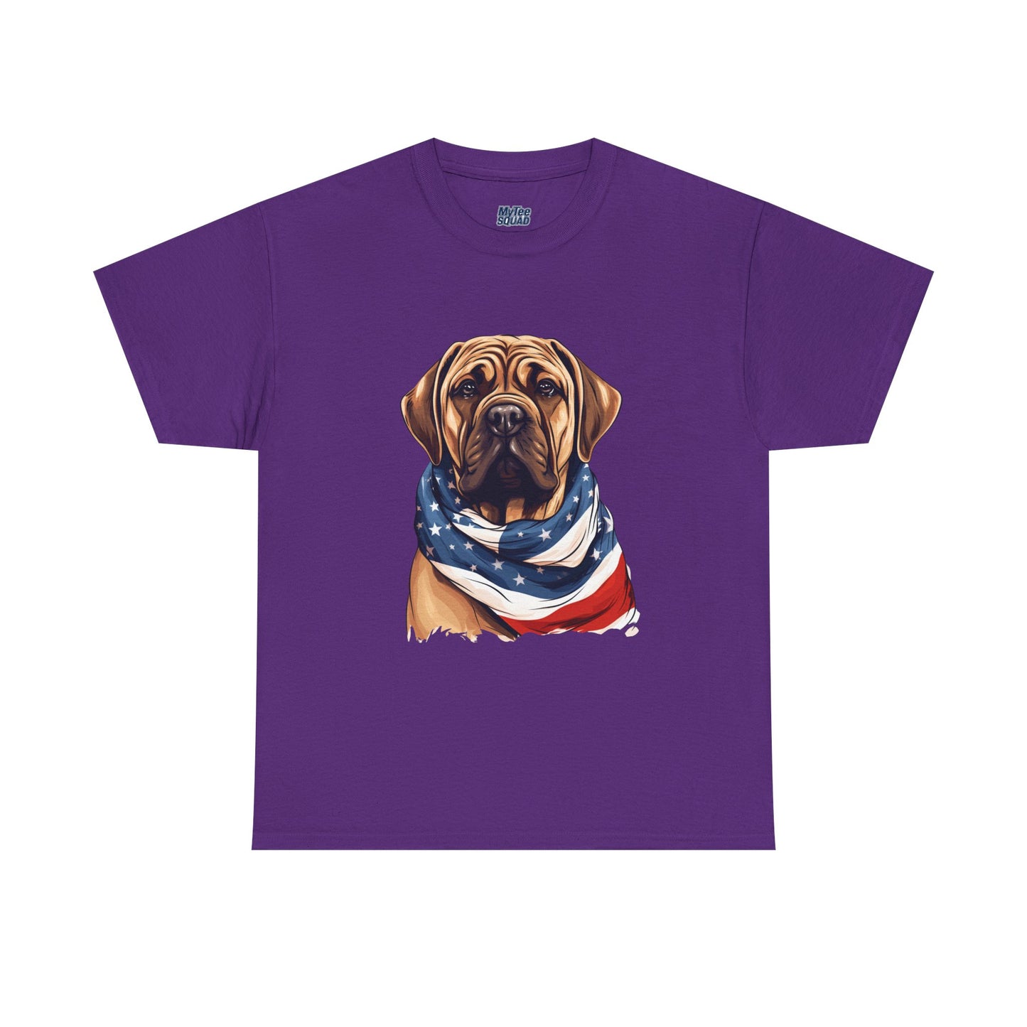 Patriotic Mastiff Unisex T-Shirt