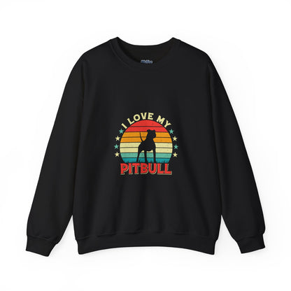 I Love My Pitbull Unisex Sweatshirts