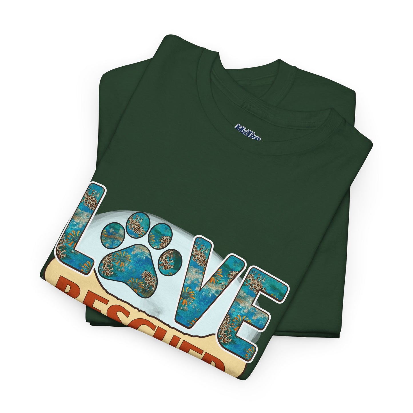 Love Rescued Me T-Shirt - Rescue Dogs Save Lives