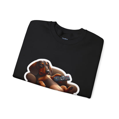 Dachshund Do Not Disturb Sweatshirt  – Unisex Lounge Mode On
