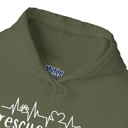 Rescue A Dog Hoodie Pet Lover Unisex Sweatshirt | Adoption Awareness Apparel