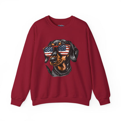 Dachshund Heavy Blend Unisex Sweatshirt – Cozy Pup Parent Style