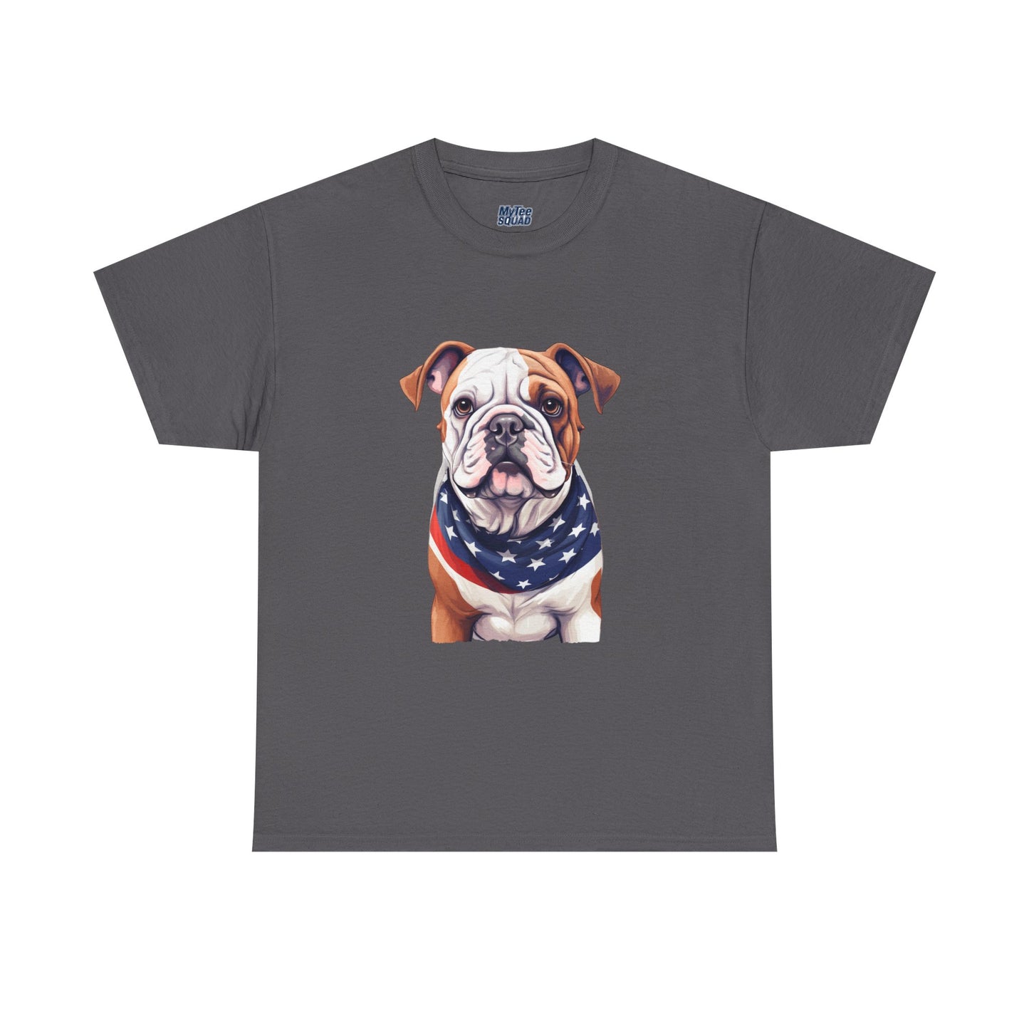 Patriotic Bulldog Unisex T-Shirt
