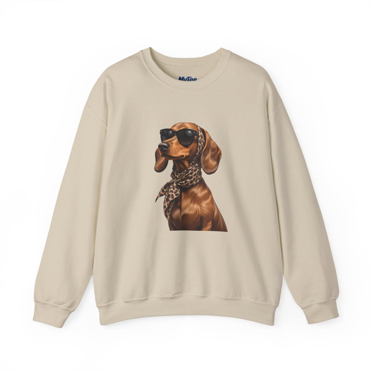 Chic Dachshund Dog Lover Unisex Sweatshirt | Crewneck Pullover For Pet Lovers