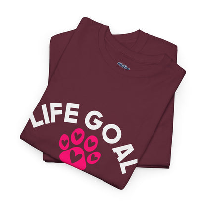 Life Goal Pet All The Dogs Unisex T-Shirt | Pet Every Pup Tee