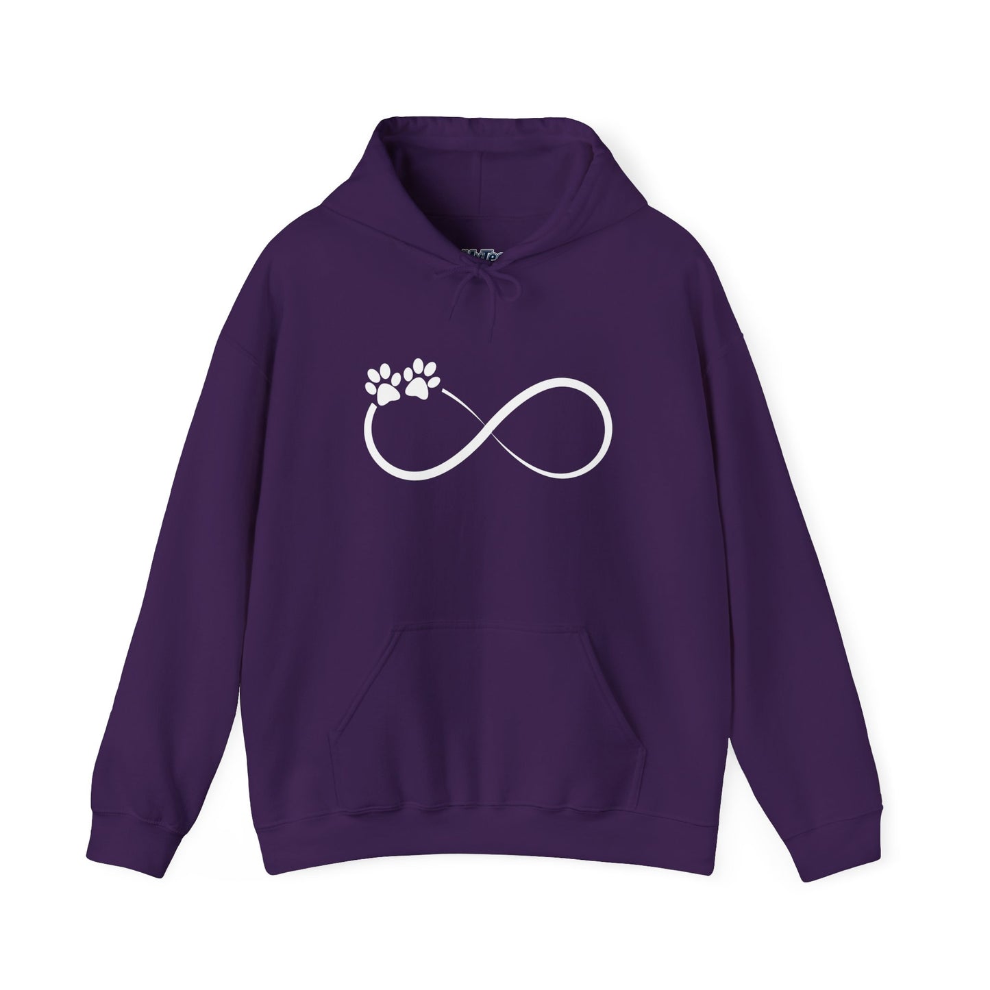 Infinity Paw Unisex Hoodie– Cozy & Timeless Love