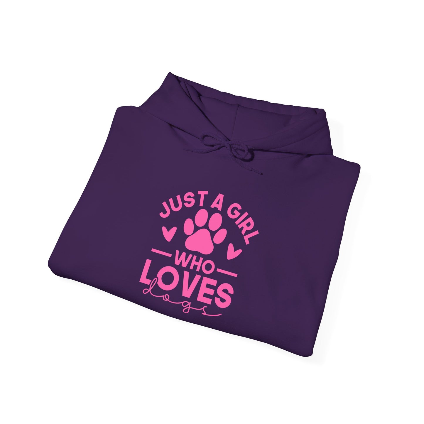 Just A Girl Who Loves Dogs Hoodie | Gift for Dog Mom