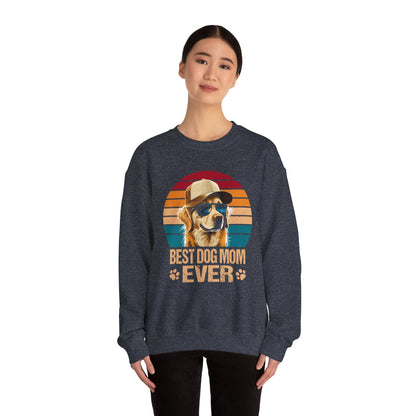 Best Dog Mom Ever Golden Retriever Sweatshirt