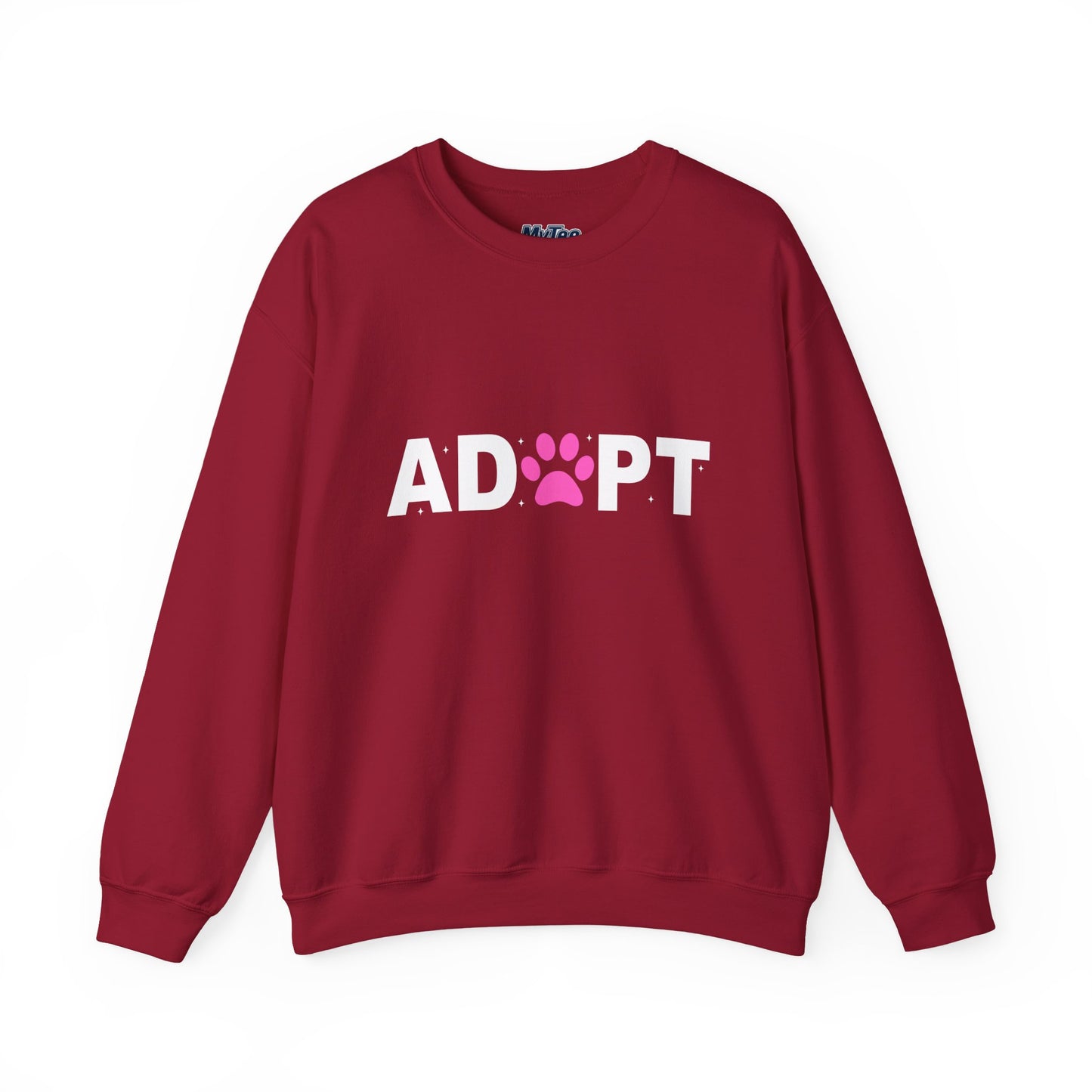 Adopt Themed Unisex Crewneck Sweatshirt - Comfortable Casual Wear