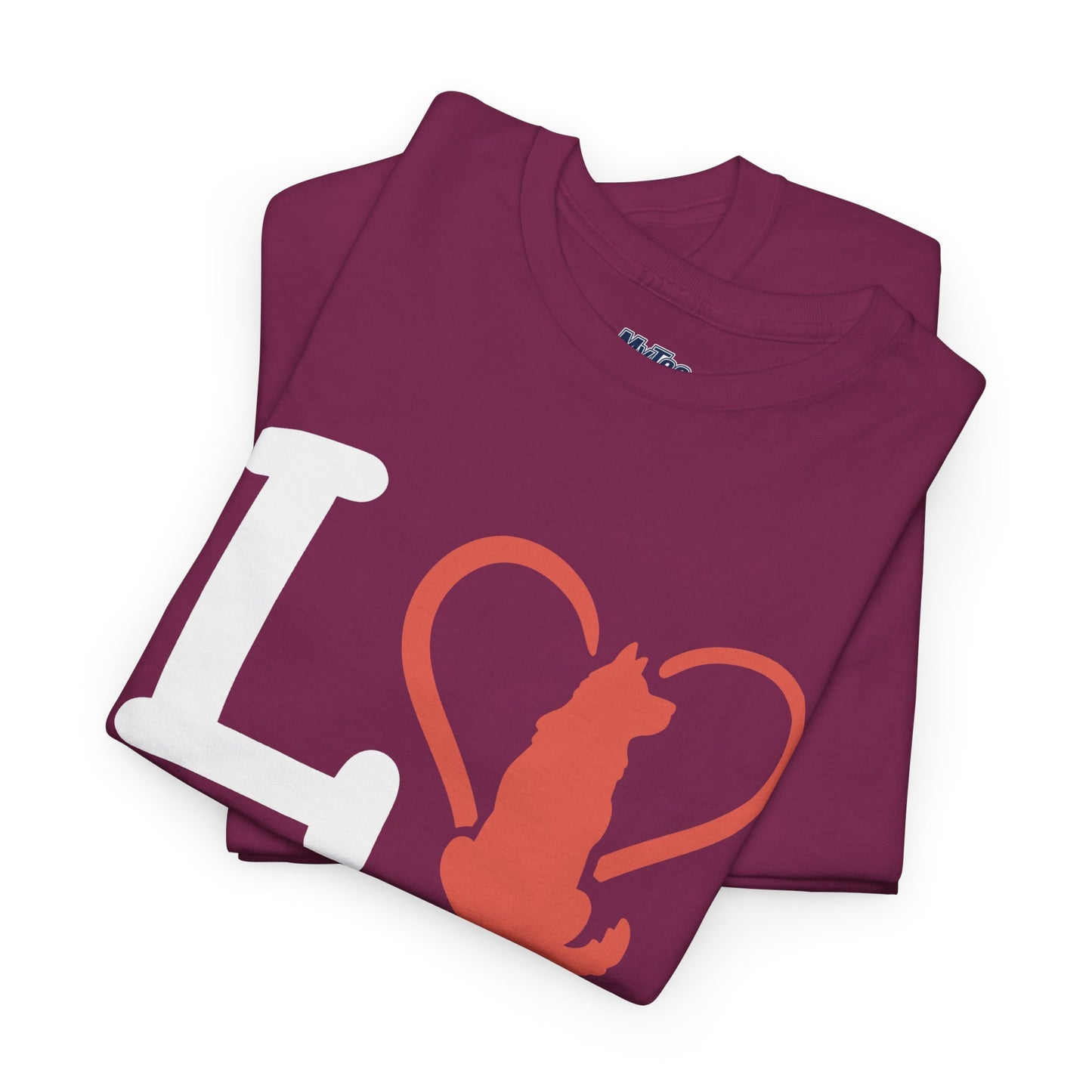 Love Dog Heart T-Shirt