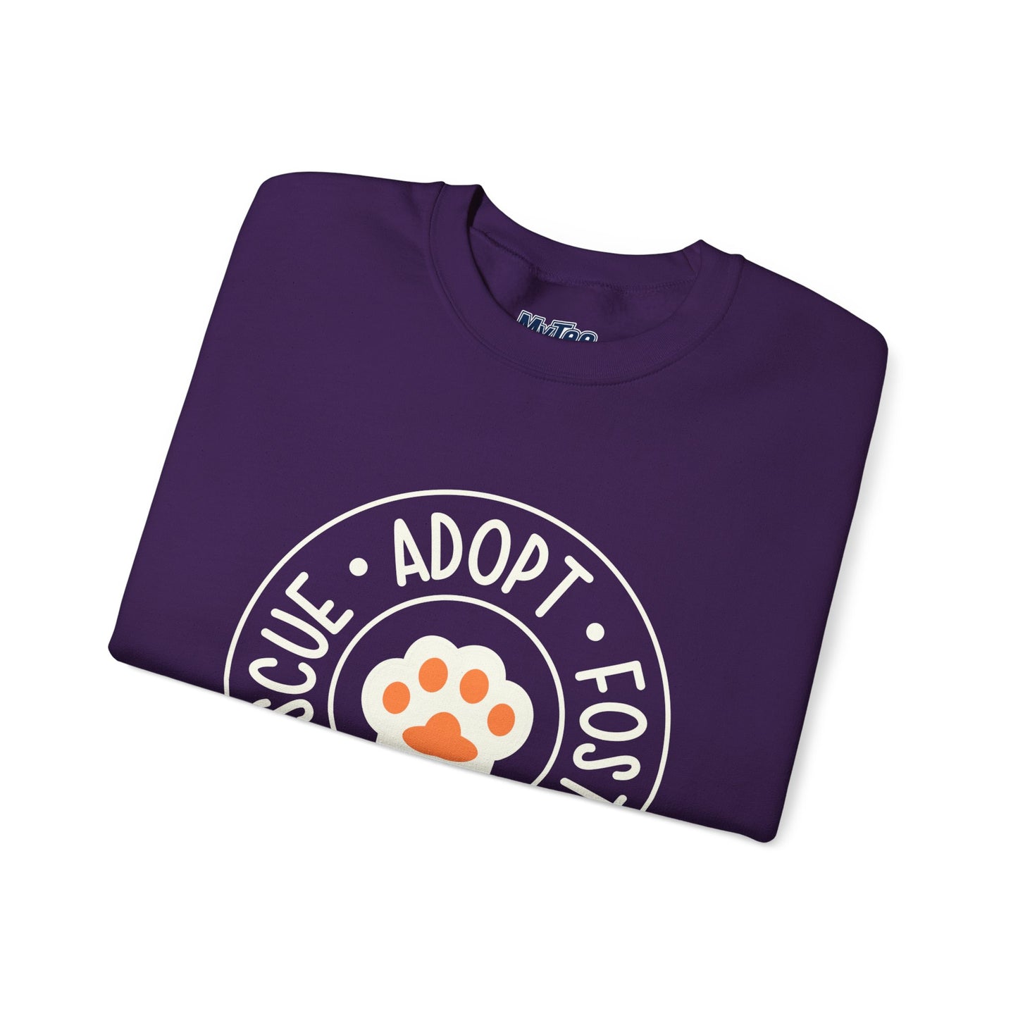 Rescue, Adopt, Foster Unisex Sweatshirt | Animal Lover Gift, Pet Adoption Crewneck
