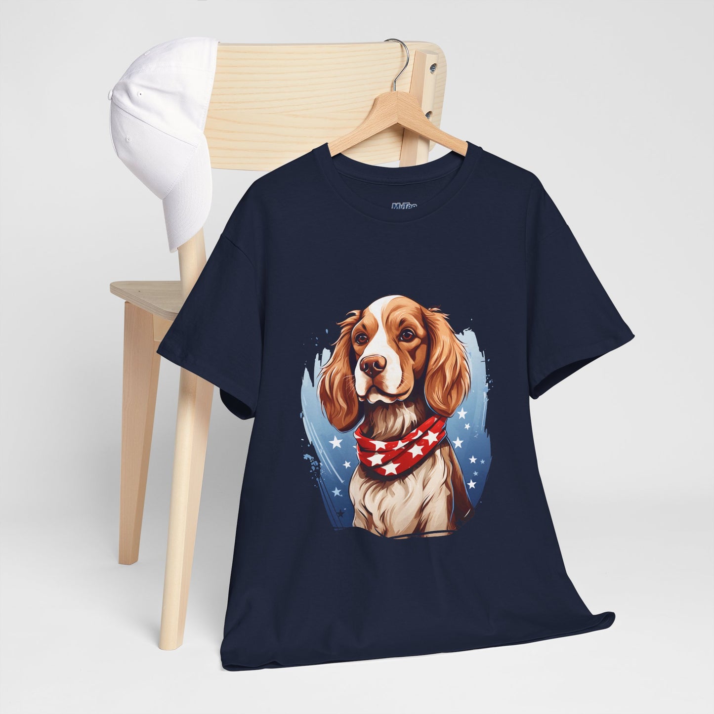 Patriotic Cocker Spaniel Unisex T-Shirt