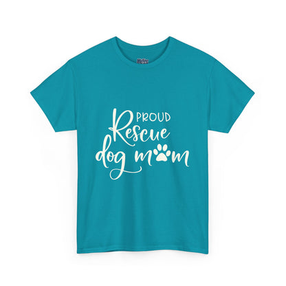 Proud Rescue Dog Mom T-Shirt | Pet Lover Gift