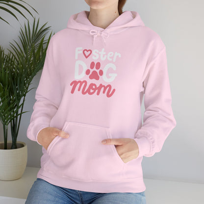 Foster Dog Mom Hoodie - Warm Gift for Dog Moms