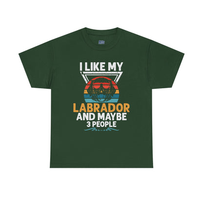 I Like My Labrador And Maybe 3 Other People - Labrador Retriever Unisex T-Shirts