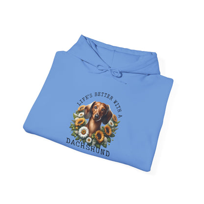 Dachshund Floral Unisex Sweatshirt