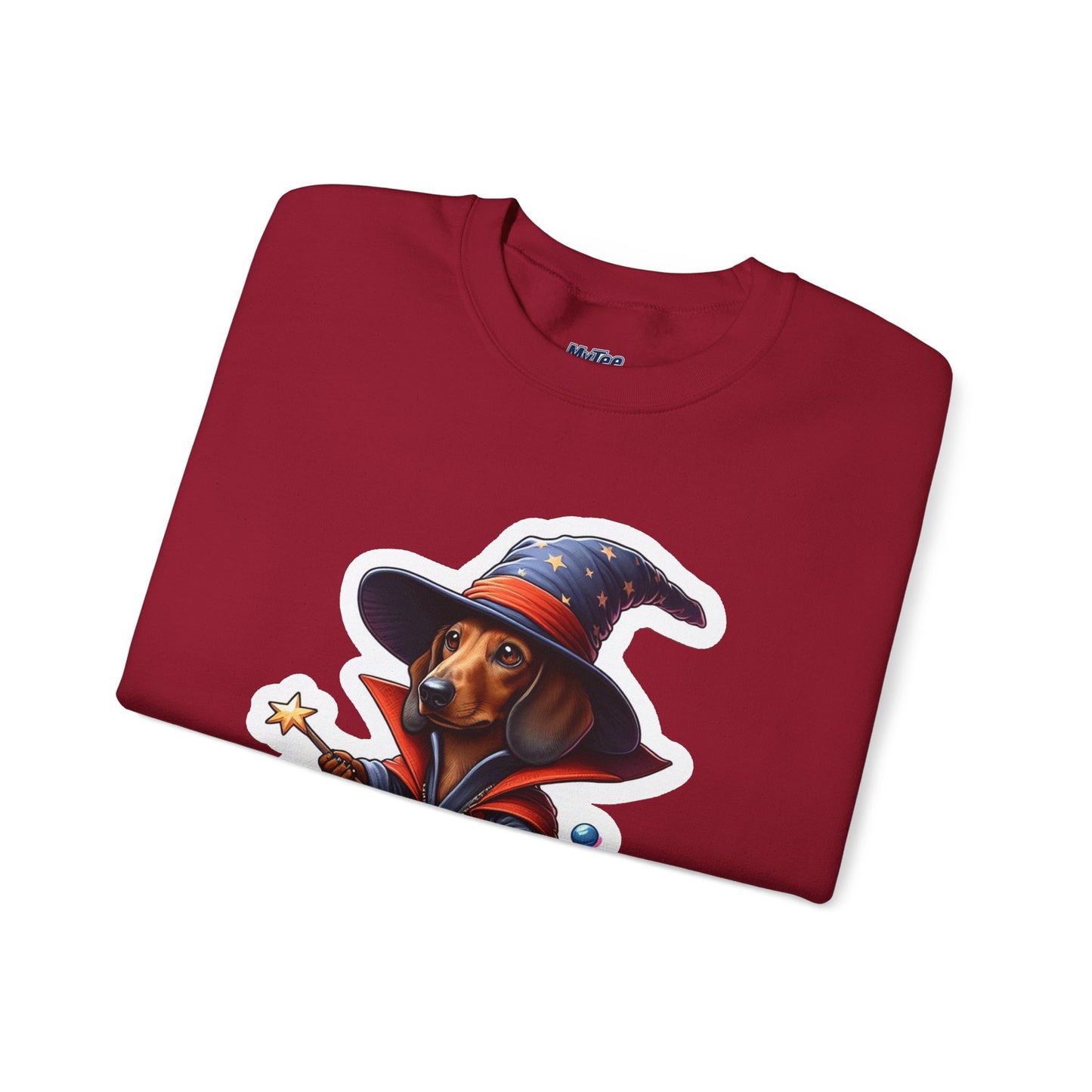 Dachshund Wizard Unisex Sweatshirt –  Halloween Magic Dog Pullover