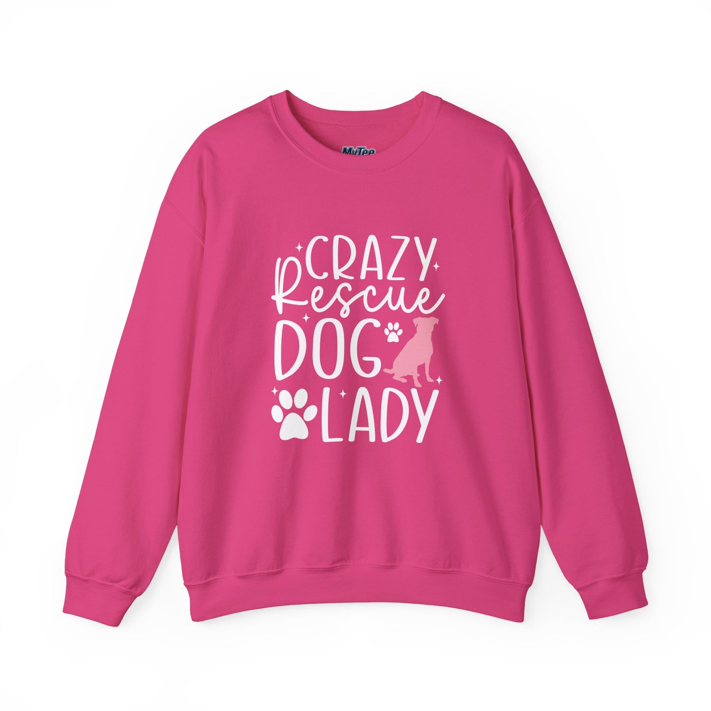 Crazy Rescue Dog Lady Sweatshirt | Dog Mom Crewneck