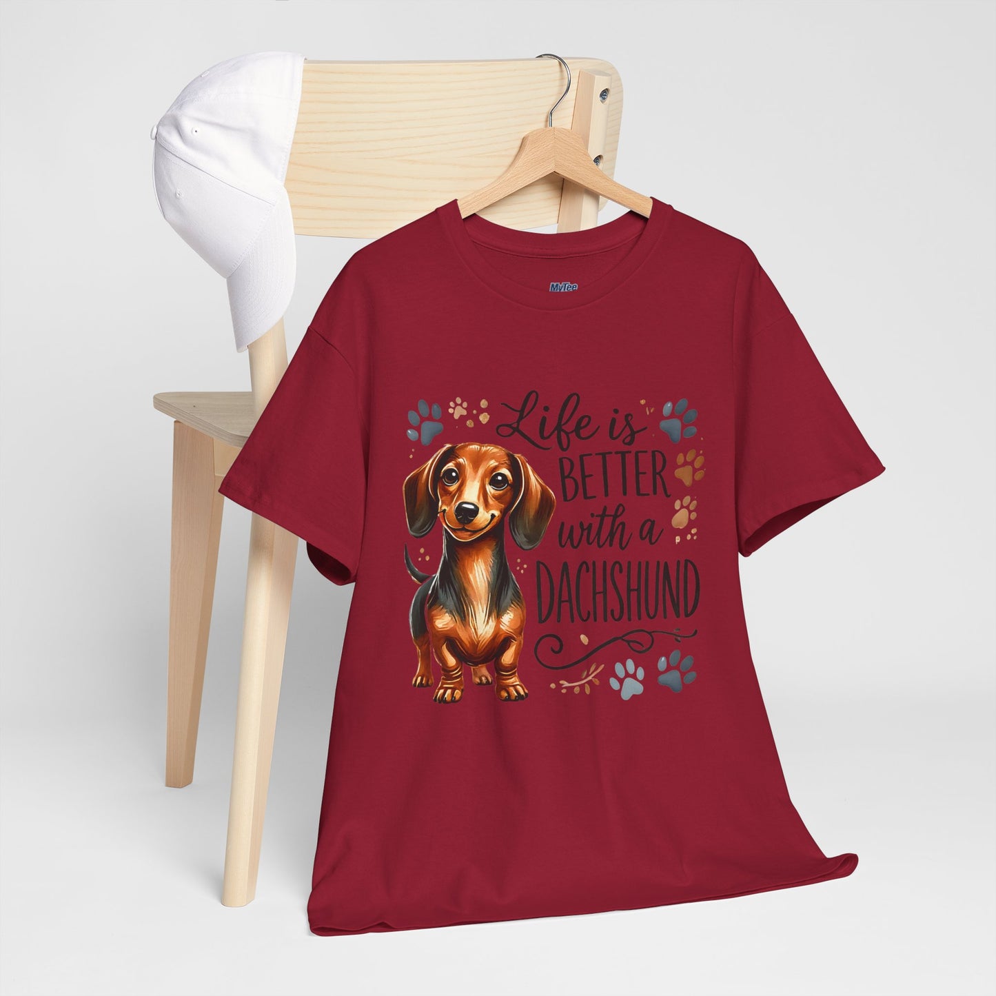 Life Is Better With A Dachshund Unisex T-Shirts | Everyday Dog Lover Style