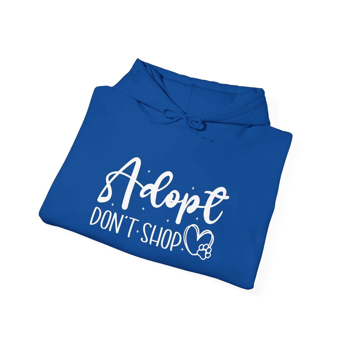 Adopt Don’t Shop Unisex Hoodie – Soft Statement Wear For Animal Lovers
