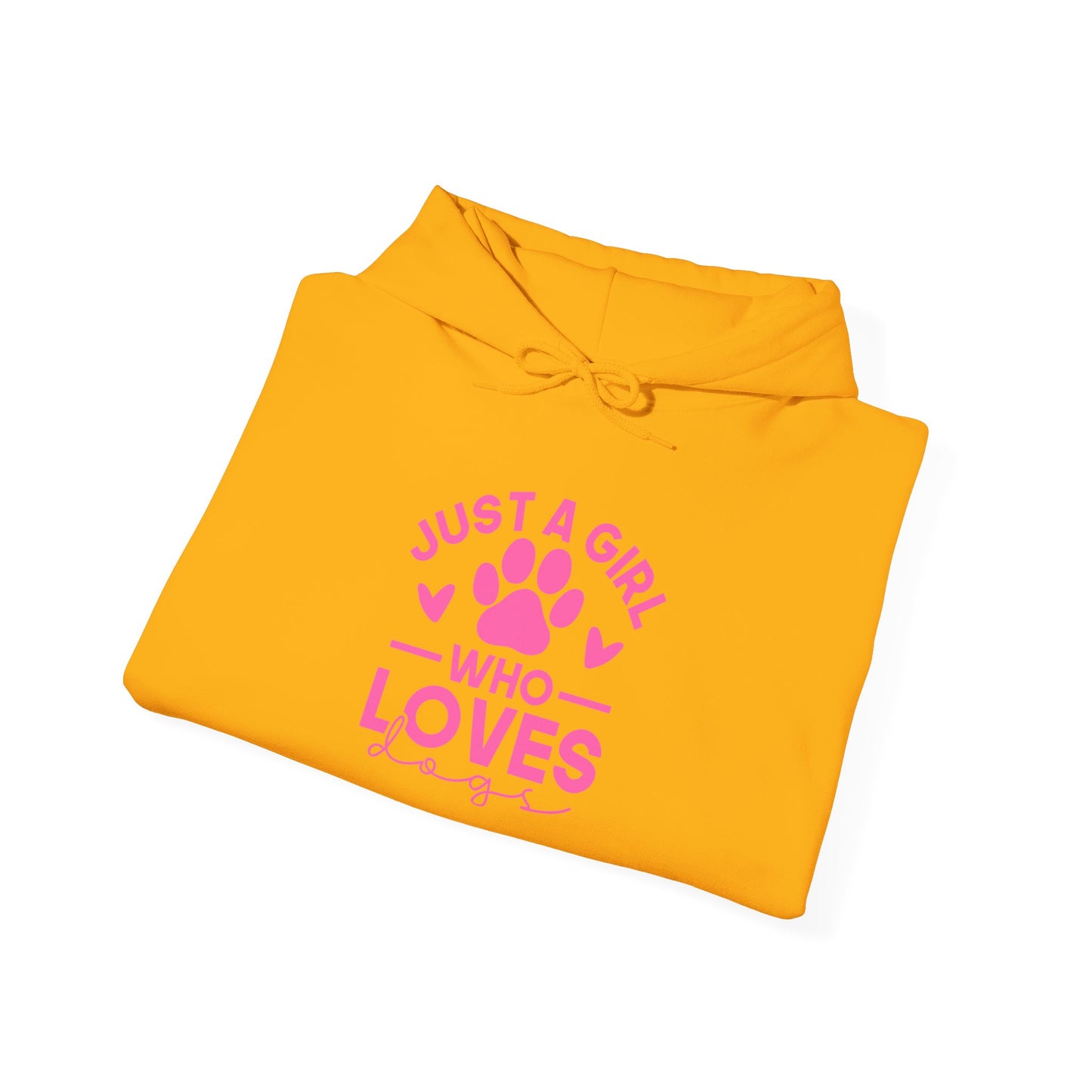 Just A Girl Who Loves Dogs Hoodie | Gift for Dog Mom