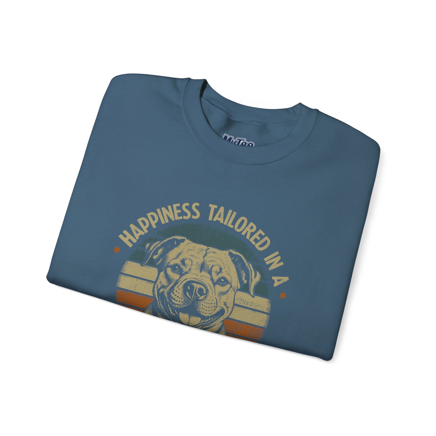 Happiness Tailored In A Pitbull Smile Unisex Sweatshirt