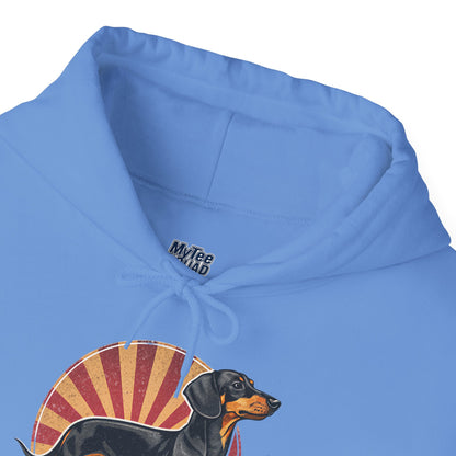 Dachshund Alpha Energy Hoodie – Mighty Pup, Cozy Fit