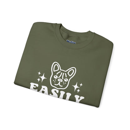 Easily Distracted By Dogs Unisex Sweatshirt | Pet Owner Gift