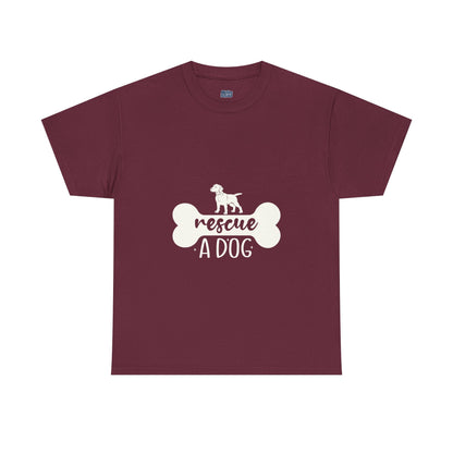 Rescue A Dog Tee Unisex T-Shirt – One Paw At A Time
