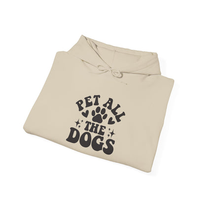 Pet All The Dogs Unisex Hoodie | Gift For Pet Owners