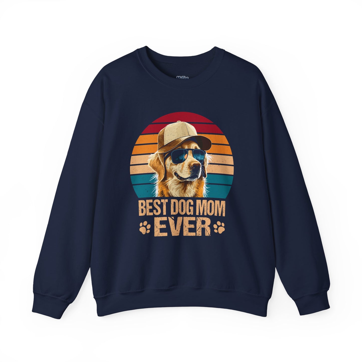 Best Dog Mom Ever Golden Retriever Sweatshirt