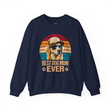 Best Dog Mom Ever Golden Retriever Sweatshirt