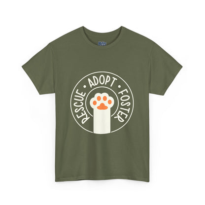 Rescue Adopt Foster T-Shirt | Support Shelter Dogs