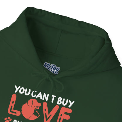 "You Can’t Buy Love, But You Can Rescue It" Unisex Hoodie