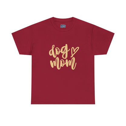 Dog Mom Cotton T-Shirt - Perfect for Dog Mothers