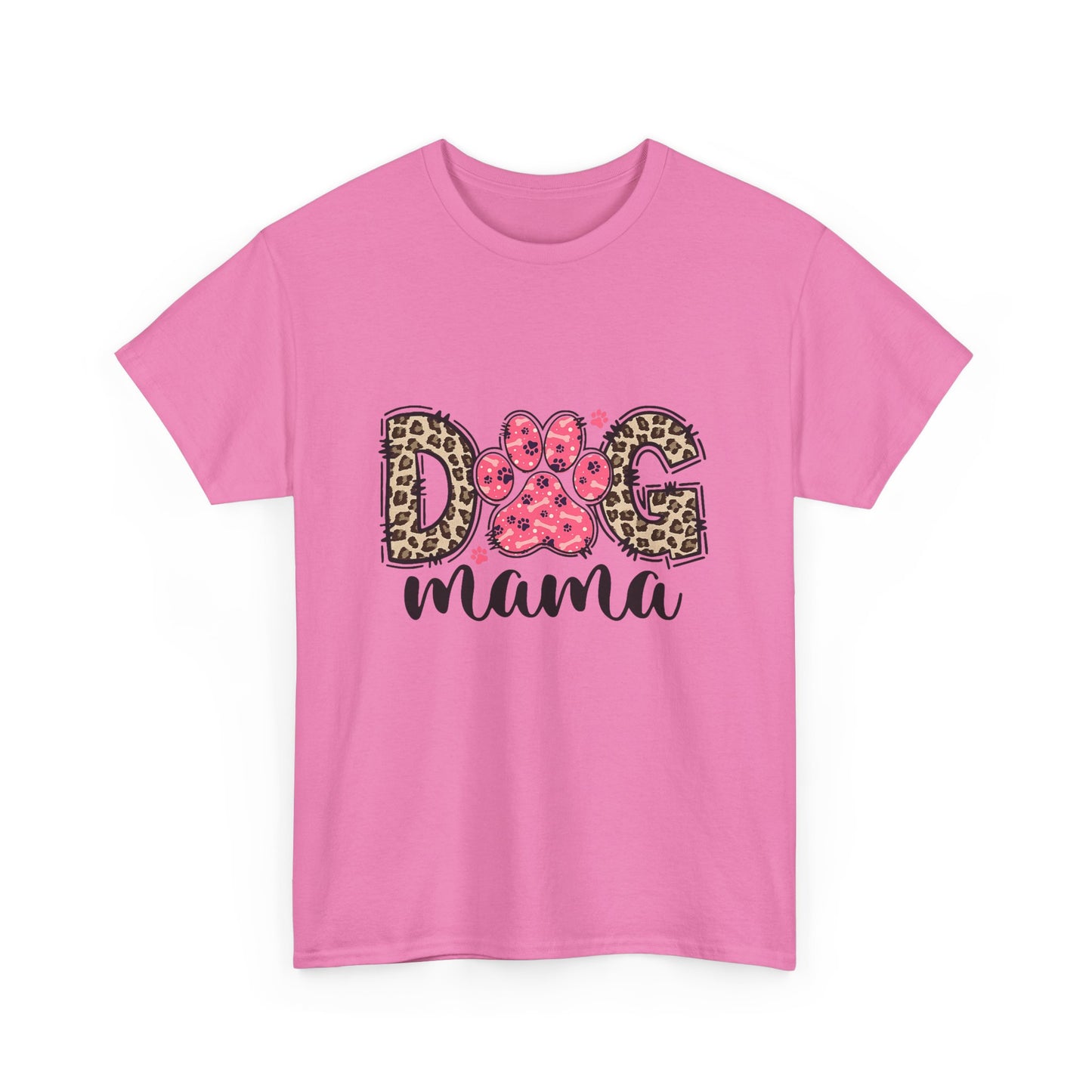 Dog Mama Graphic Cotton T-Shirt | Perfect for Pet Lovers