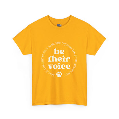 Be Their Voice T-Shirt – Animal Rights Advocate Tee