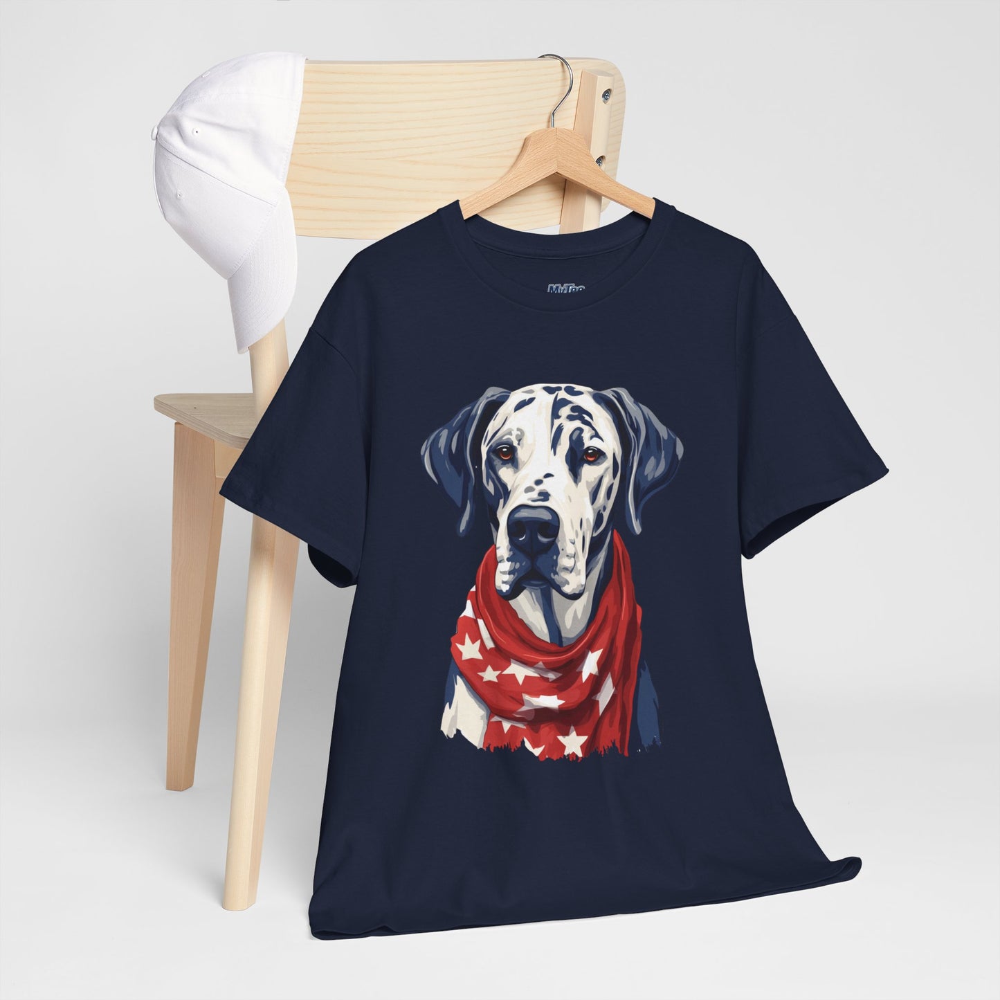Patriotic Great Dane Unisex T-Shirt