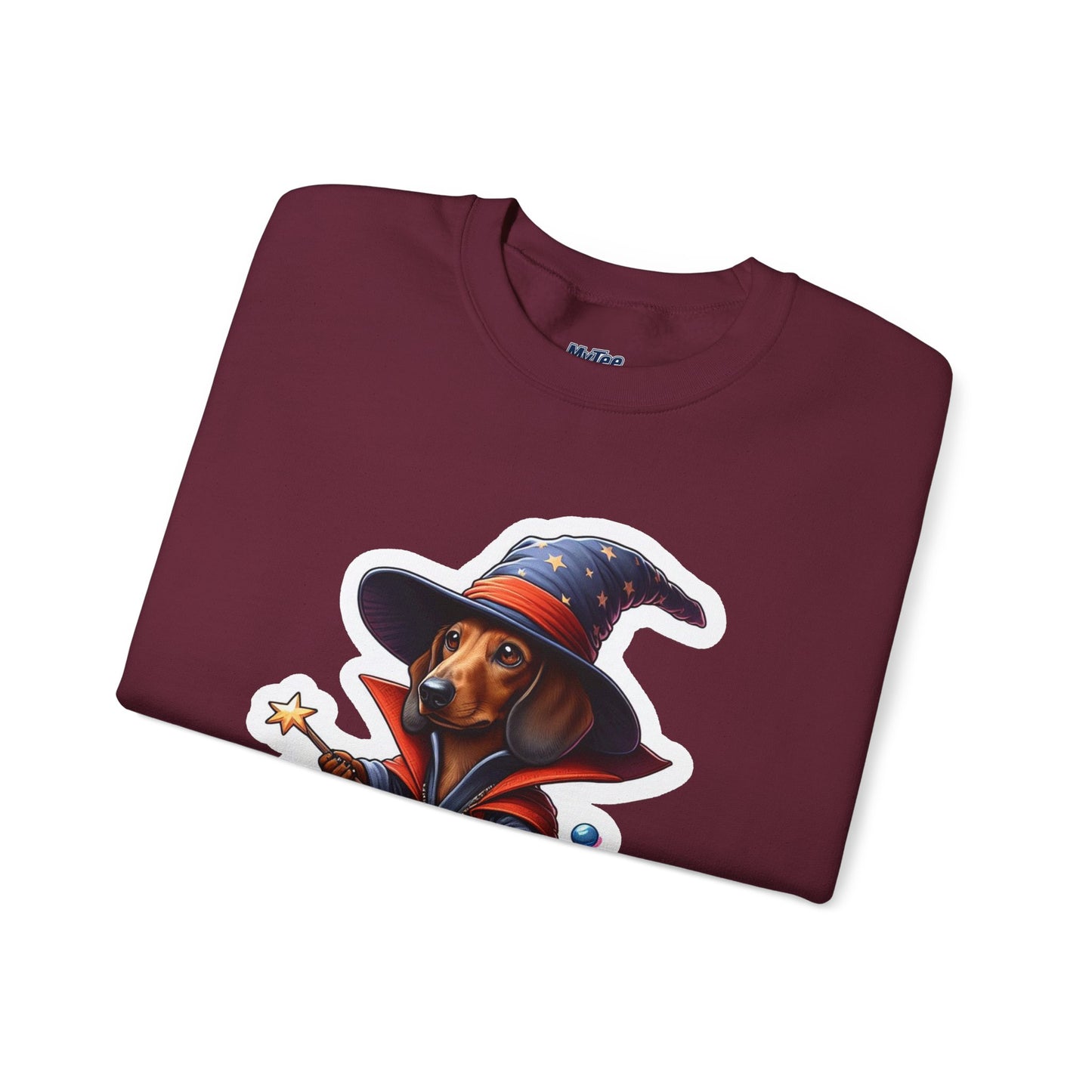 Dachshund Wizard Unisex Sweatshirt –  Halloween Magic Dog Pullover