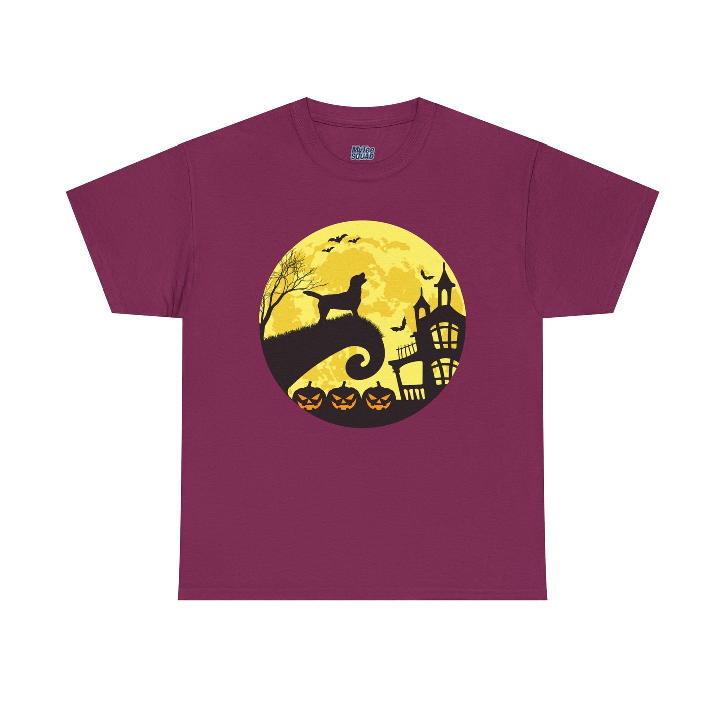 Halloween Moonlight Labrador Retriever Unisex T-Shirts