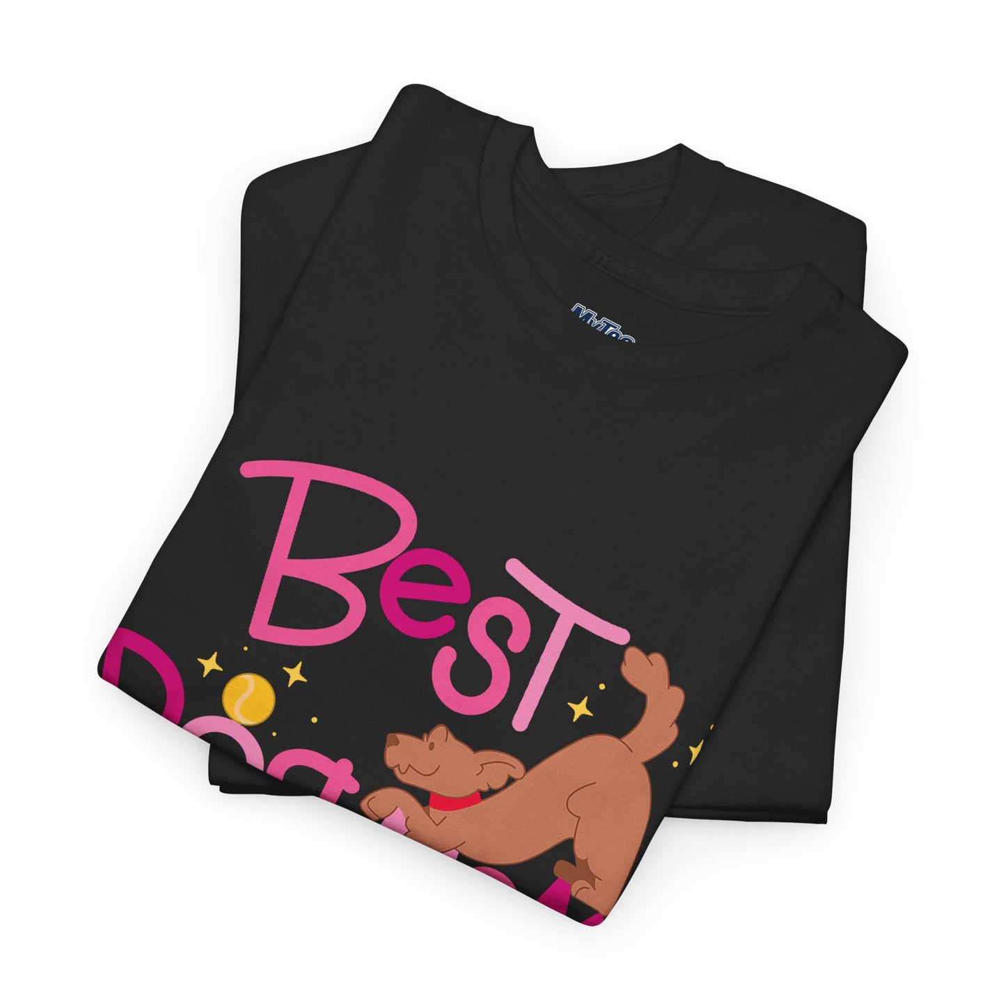 Best Dog Mom Ever Cotton T-Shirt For Proud Mothers