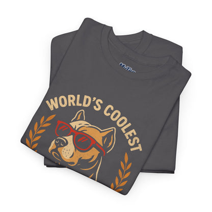 World's Coolest Pitbull Mom T-Shirt | Gift For Dog Mom