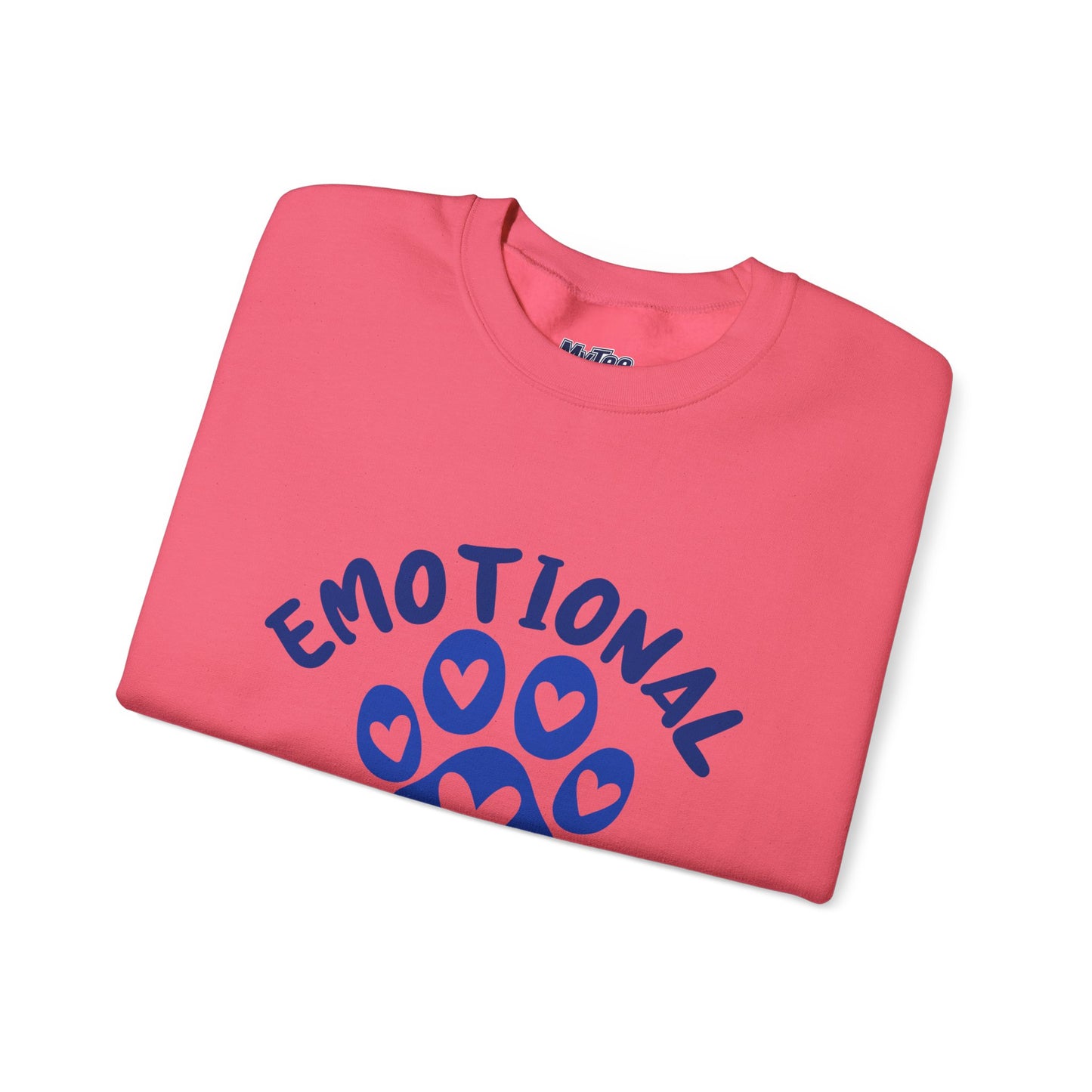 Emotional Eater Sweatshirt – Heart, Paws & Snacks