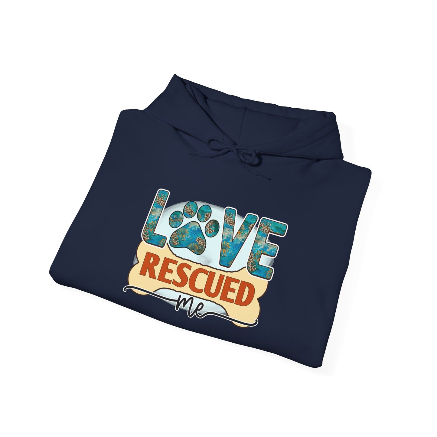 Love Rescued Me Pet Unisex Hoodie