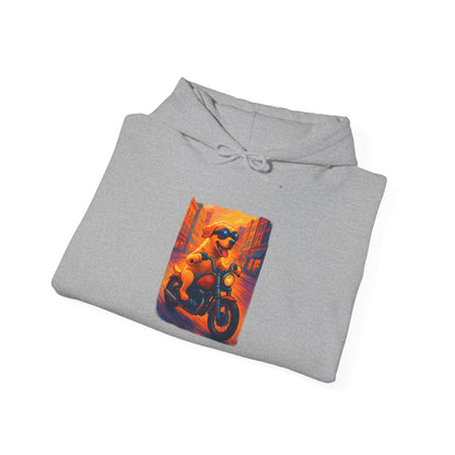 Labrador Urban Rider Hoodie – Edgy Dog Cozy Vibes