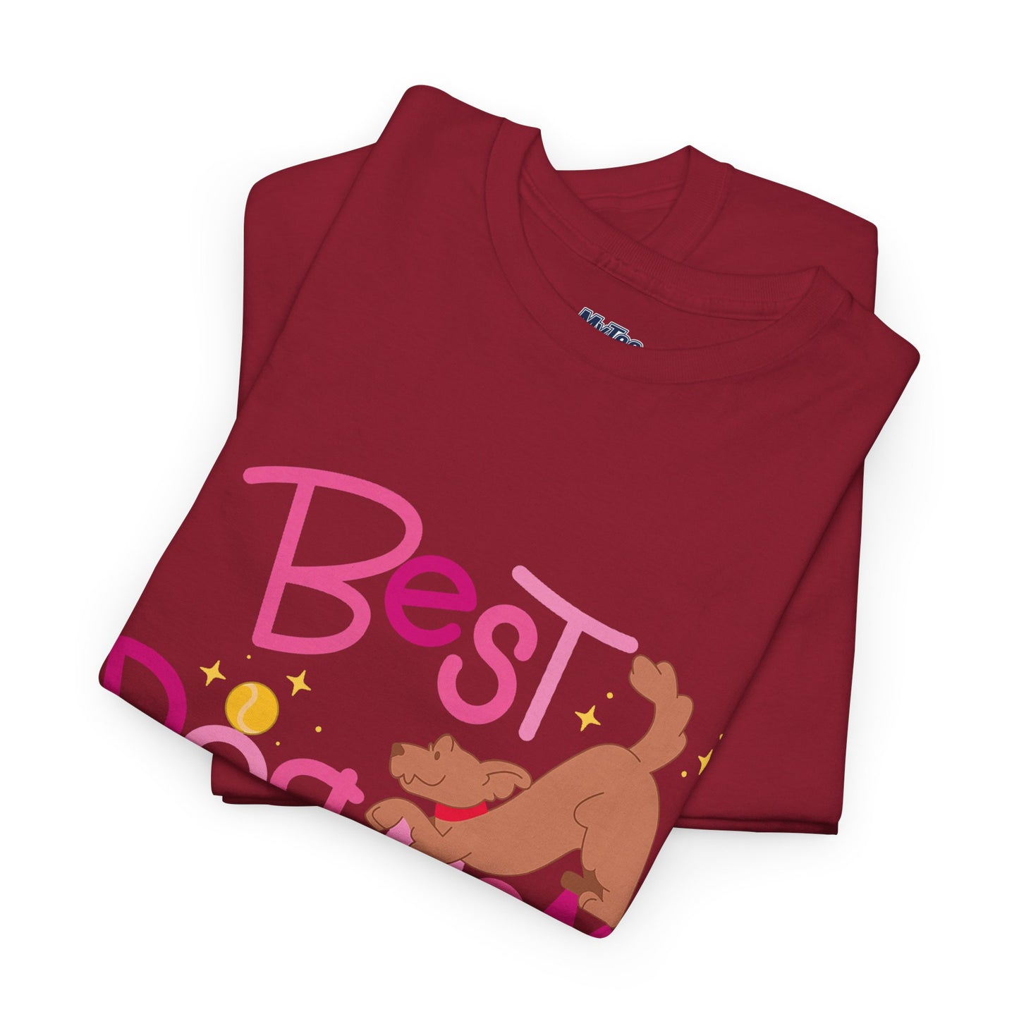 Best Dog Mom Ever Cotton T-Shirt For Proud Mothers